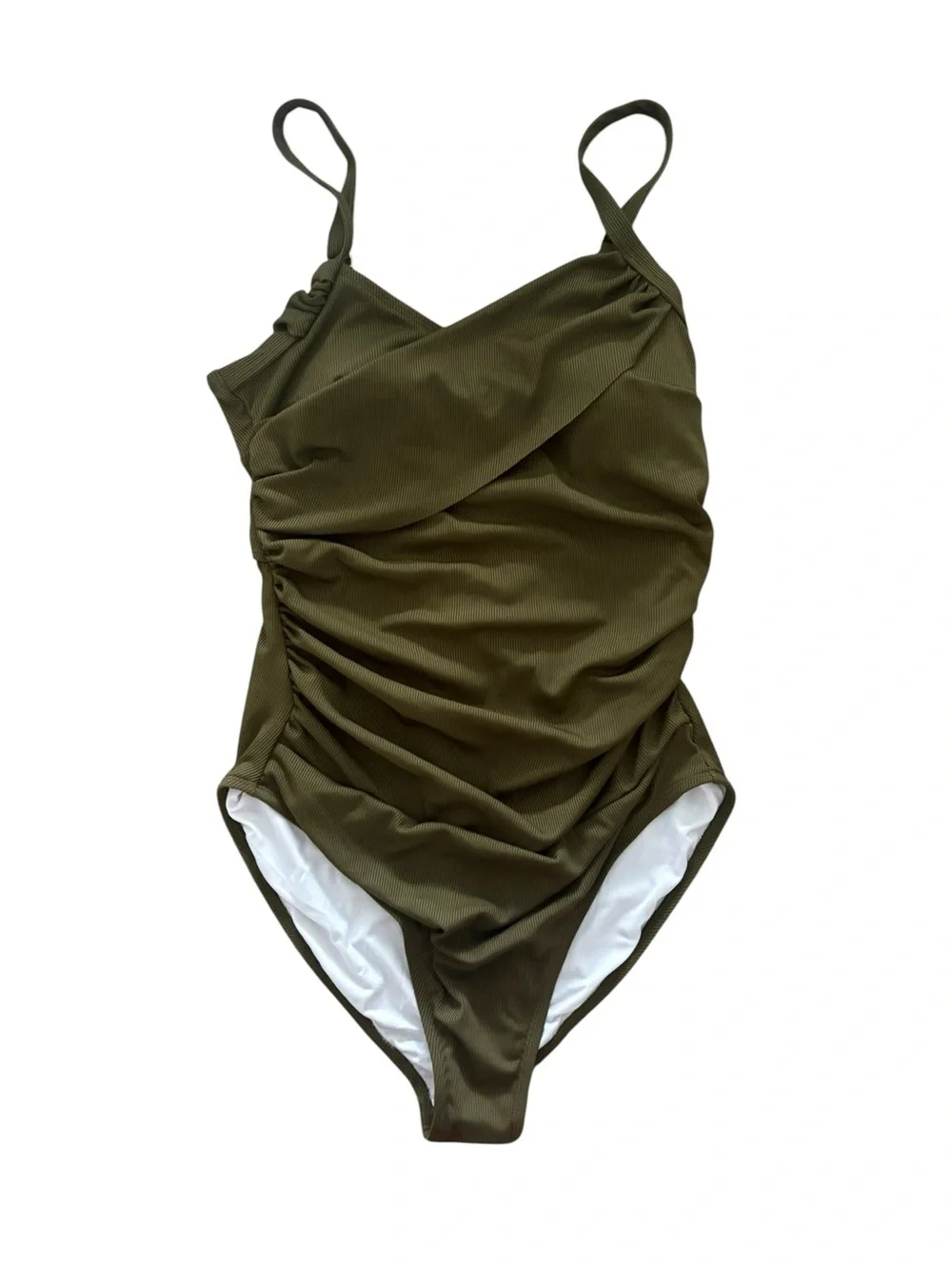 Cupshe Olive Green One-Piece Swimsuit